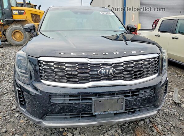 5XYP3DHC9LG077010 2020 KIA TELLURIDE Черный Вид сзади