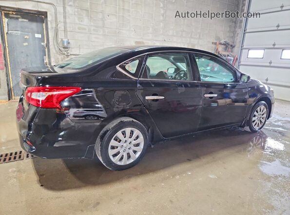 3N1AB7AP5JY323263 2018 NISSAN SENTRA Black Передня права чверть