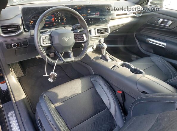 1FAGP8UH0S5117405 2025 FORD MUSTANG Black ხელსაწყოთა პანელის ხედი