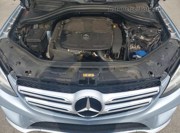 4JGDA5HB4GA706390 2016 MERCEDES-BENZ GLE Blue Widok naklejki z numerem VIN