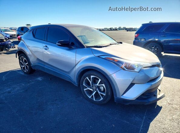 JTNKHMBX3K1022389 2019 TOYOTA C-HR Silver Դիմացի տեսք