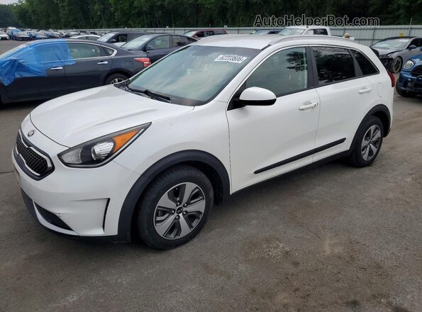 KNDCB3LC8J5119384 2018 KIA NIRO Белый Задняя левая четверть