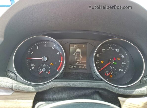 1VWBA7A32JC043226 2018 VOLKSWAGEN PASSAT Burgundy Widok tylnych siedzeń