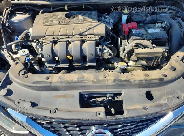 3N1AB7AP0HY282874 2017 NISSAN SENTRA Серый Вид подкапотного пространства