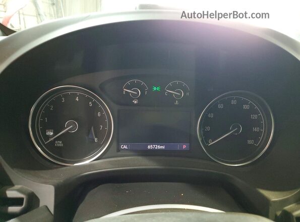 5GAERBKW8NJ165919 2022 BUICK ENCLAVE Maroon Widok zestawu wskaźników