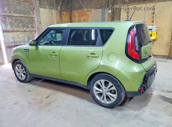 KNDJP3A56G7852172 2016 KIA SOUL Green Trasero derecho