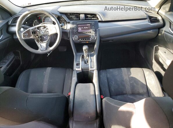 2HGFC2F59HH516317 2017 HONDA CIVIC Black Widok zestawu wskaźników