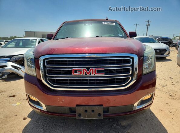 1GKS1GKC5GR178681 2016 GMC YUKON Red Հետևի տեսք