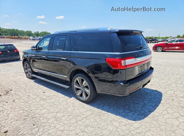 5LMJJ3LT6KEL25128 2019 LINCOLN NAVIGATOR Black Rear right