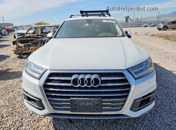 WA1LAAF72HD003999 2017 AUDI Q7 White Դիմացի տեսք