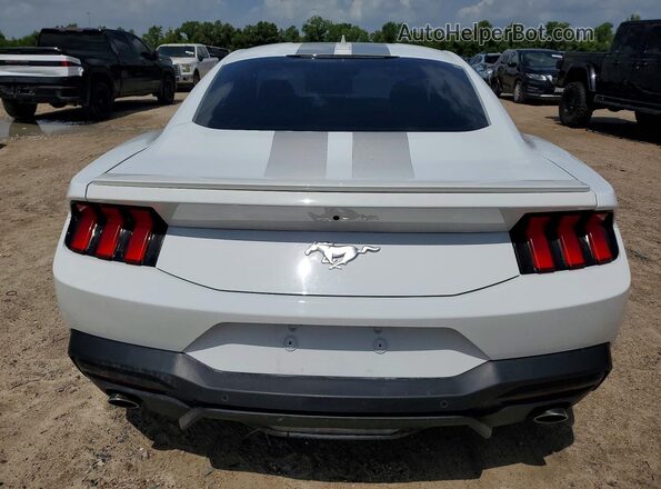 1FA6P8TH6R5117674 2024 FORD MUSTANG White Սալոնի դիմացի տեսք