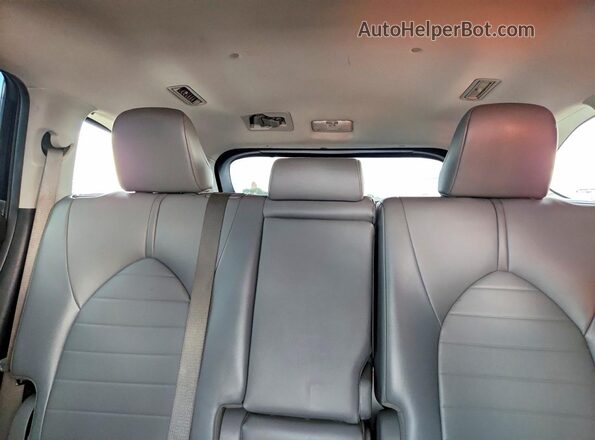5TDHZRBH4LS041670 2020 TOYOTA HIGHLANDER Blue Вид задньої частини салону