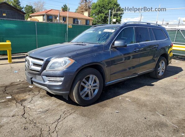 4JGDF6EE9GA708562 2016 MERCEDES-BENZ GL-CLASS Gray Trasero izquierdo