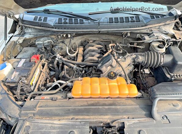 1FTFW1EF1GFB38245 2016 FORD F150 Белый Вид панели приборов