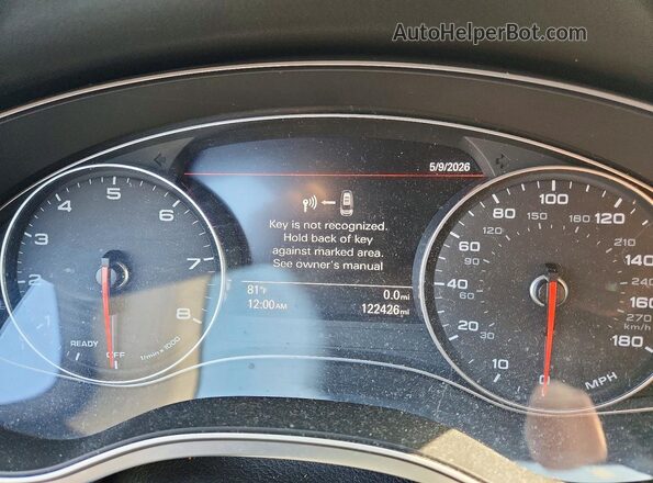 WAU2GAFC0GN158098 2016 AUDI A7 Black Vista de los asientos traseros