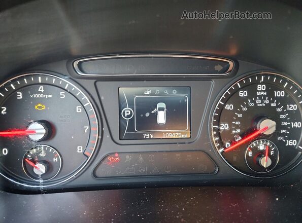 5XYPG4A34HG205370 2017 KIA SORENTO Black Widok tylnych siedzeń