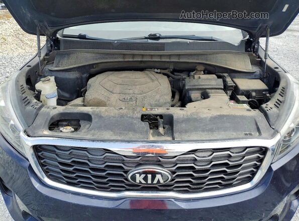 5XYPG4A57LG697435 2020 KIA SORENTO Синий Вид наклейки с VIN-кодом