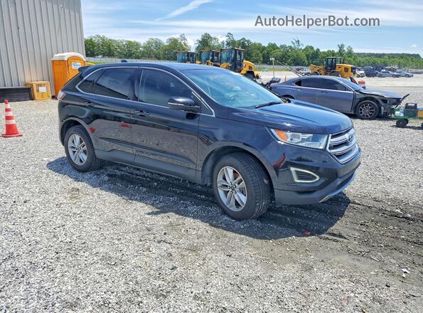 2FMPK3J95JBB30701 2018 FORD EDGE Black წინა ხედი
