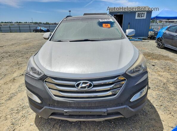 5XYZW4LA9GG346344 2016 HYUNDAI SANTA Silver Հետևի տեսք