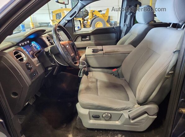 1FTFW1ET4DKD72243 2023 FORD F150 Синий Вид панели приборов