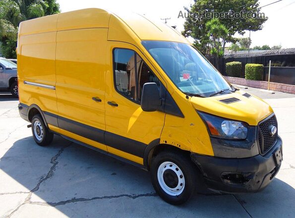 1FTBR1X82PKA73790 2023 FORD TRANSIT Yellow Rear right