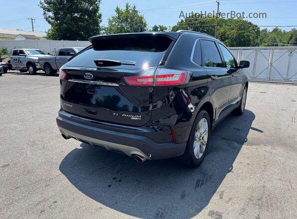 2FMPK4K93LBA60784 2020 FORD EDGE Black Front right