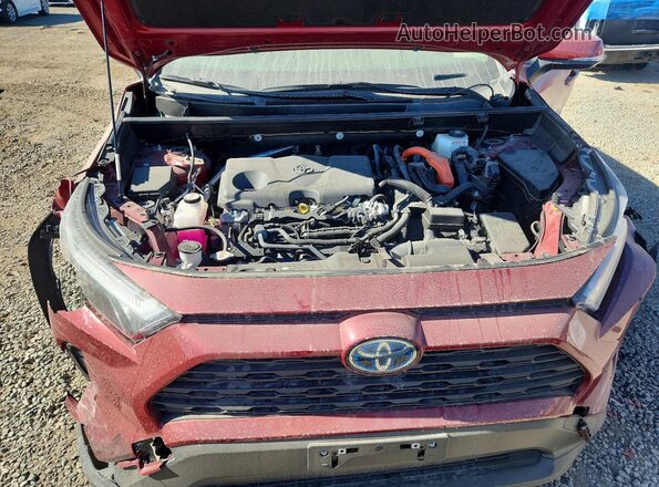JTMMWRFV7RD268637 2024 TOYOTA RAV4 Red Вид підкапотного простору