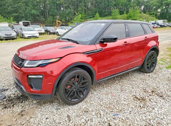 SALVD2BG6HH177741 2017 LAND ROVER RANGE Красный Задняя левая четверть
