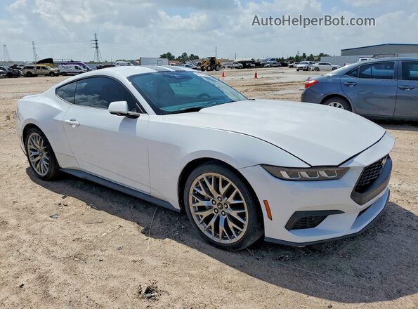 1FA6P8TH6R5117674 2024 FORD MUSTANG White Դիմացի տեսք