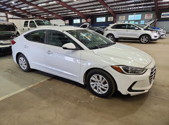 5NPD74LFXHH112212 2017 HYUNDAI ELANTRA White Vista frontal