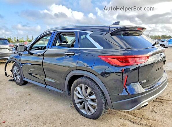 3PCAJ5M36LF111872 2020 INFINITI QX50 Black Trasero derecho