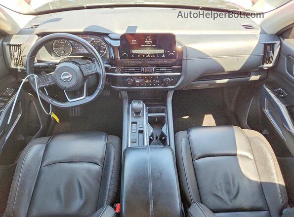 5N1DR3CA3PC225045 2023 NISSAN PATHFINDER Red Instrument cluster view