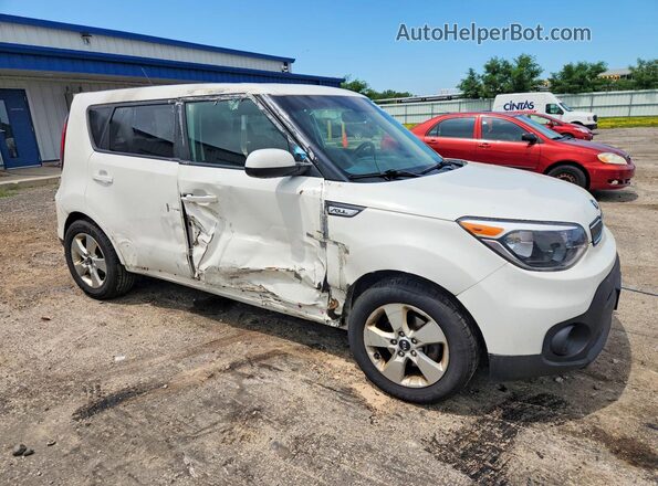 KNDJN2A20K7026030 2019 KIA SOUL White Դիմացի տեսք