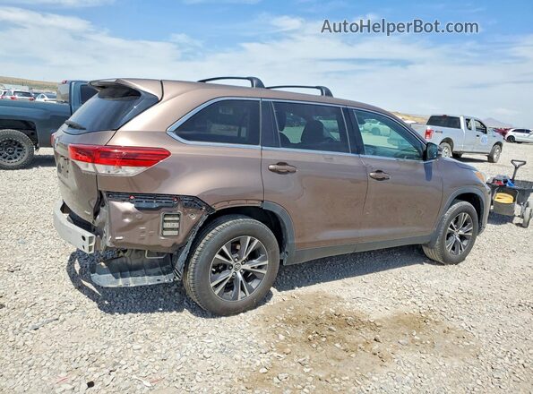 5TDBZRFH8KS982070 2019 TOYOTA HIGHLANDER Brown წინა მარჯვენა