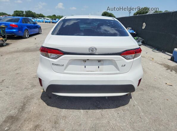 5YFEPRAE3LP025405 2020 TOYOTA COROLLA White წინა სალონის ხედი