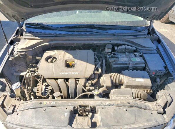 KMHD84LF1HU148384 2017 HYUNDAI ELANTRA Серый Вид подкапотного пространства