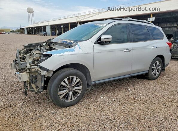 5N1DR2MMXHC601485 2017 NISSAN PATHFINDER Silver Հետևի ձախ