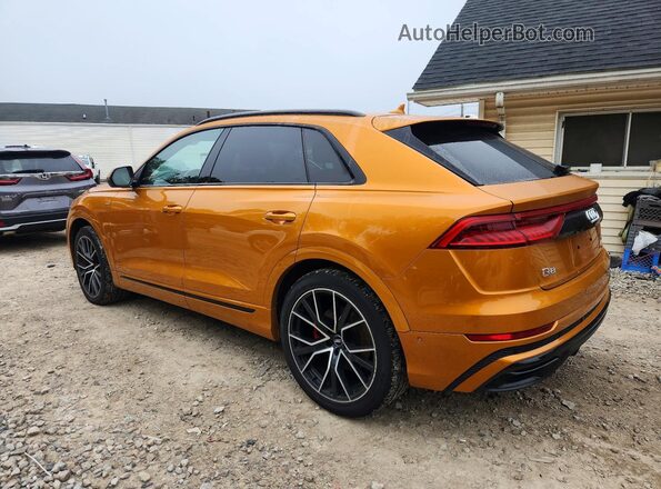 WA1FVAF18LD022109 2020 AUDI Q8 Orange Задня права чверть
