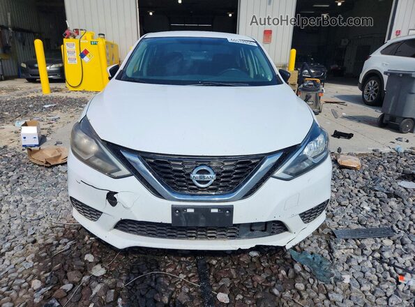 3N1AB7AP4KY314720 2019 NISSAN SENTRA White უკანა ხედი