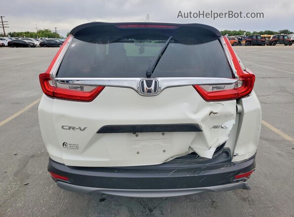 2HKRW6H38JH230638 2018 HONDA CR-V White Front interior view