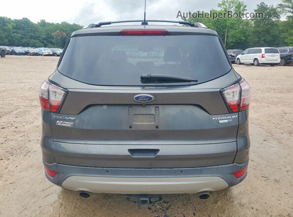 1FMCU9JD2HUA86564 2017 FORD ESCAPE Gray Front interior view