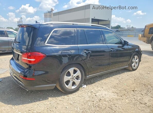 4JGDF6EEXKB183630 2019 MERCEDES-BENZ GLS Черный Передняя правая четверть