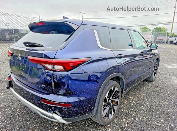 JA4J4UA8XPZ055253 2023 MITSUBISHI OUTLANDER Blue Widok z przodu