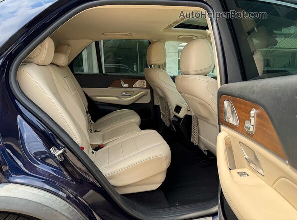 4JGFB4KEXMA497154 2021 MERCEDES-BENZ GLE Blue Rear view