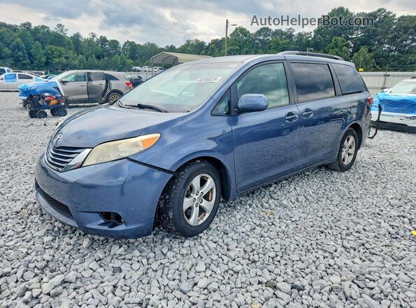 5TDKK3DCXGS727484 2016 TOYOTA SIENNA Blue Հետևի ձախ