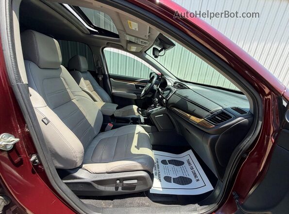 7FARW1H83HE012604 2017 HONDA CR-V Burgundy Rear view
