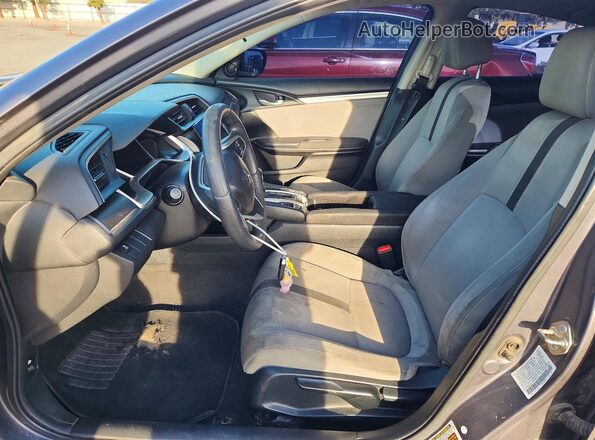2HGFC2F70HH536618 2017 HONDA CIVIC Gray Dashboard view