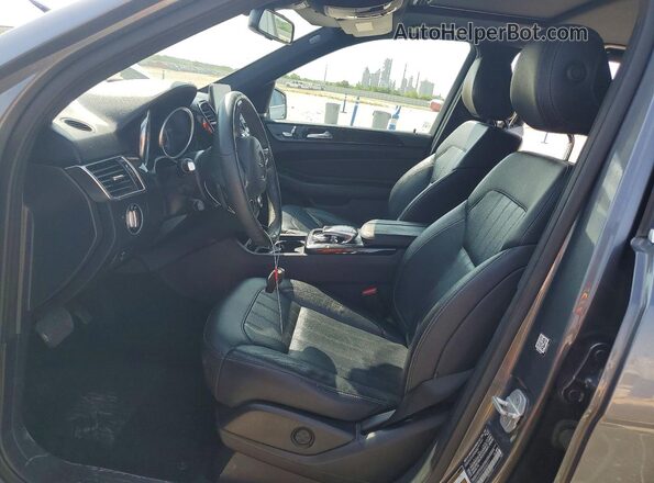 4JGDA5JB3HA845311 2017 MERCEDES-BENZ GLE Gray Dashboard view