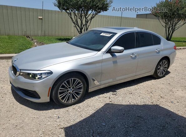 WBAJA7C39HG905868 2017 BMW 5 SERIES Silver Rear left