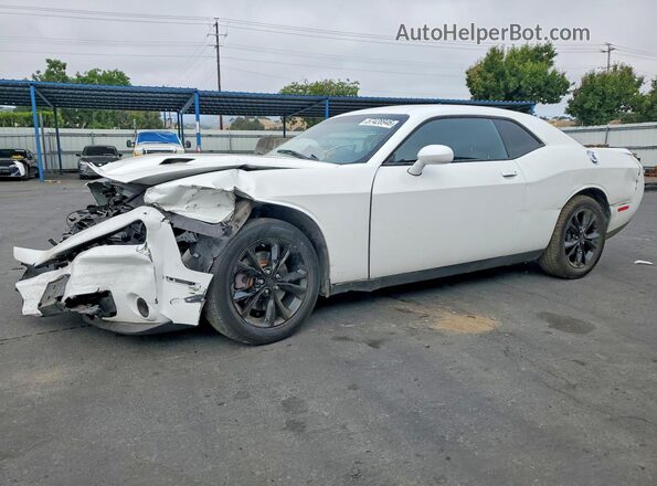 2C3CDZGG2MH509375 2021 DODGE CHALLENGER White Հետևի ձախ